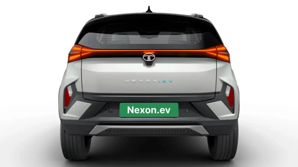 Exterior Look of 2023 Tata Nexon EV Facelift Photos