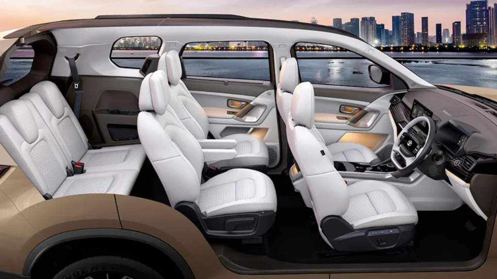 Tata Safari EV Seating Capacity